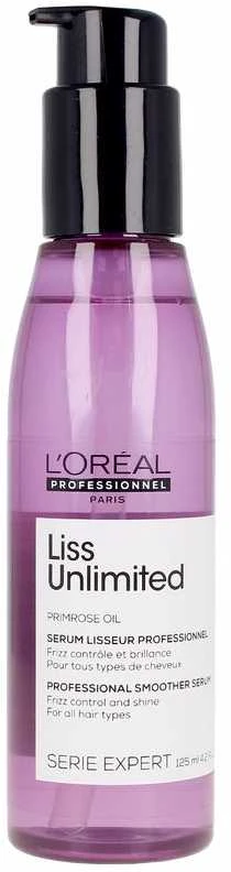 L'Oreal Professionnel Serie Expert Liss Unlimited plaukų aliejus Minkštinantis ir glotinantis, 125 ml