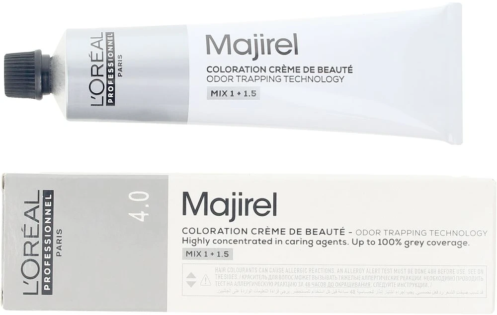 L'oreal Professionnel Majirel Coloration Créme De Beauté 4,0, 60 ml