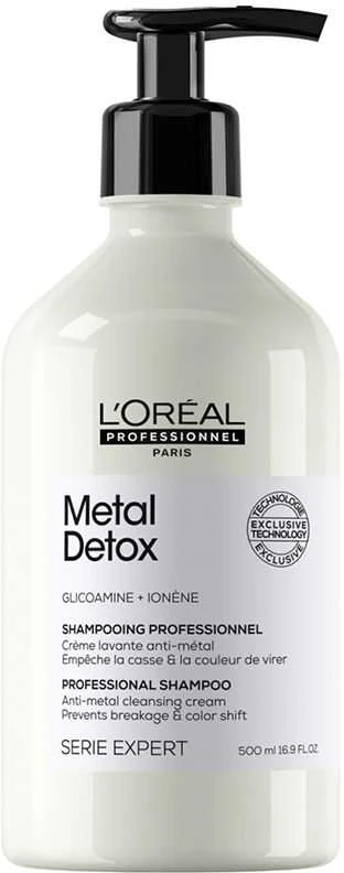 L'Oréal Professionnel Série Expert Metal Detox Professional Šampūnas Anti-metal Cleasing Kreminis, 500 ml