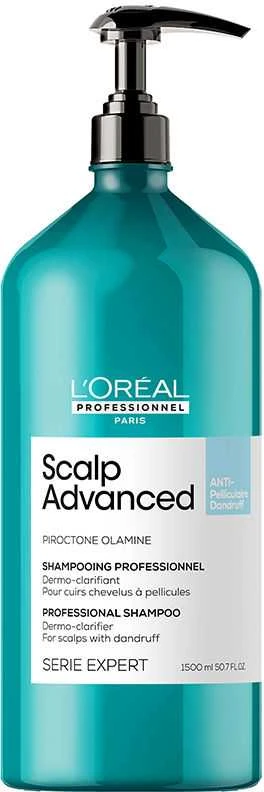 Valantis šampūnas nuo pleiskanų L‘oreal Professionel Scalp Advanced Nuo pleiskanų Dermo-Clarifier Šampūnas 1500ml