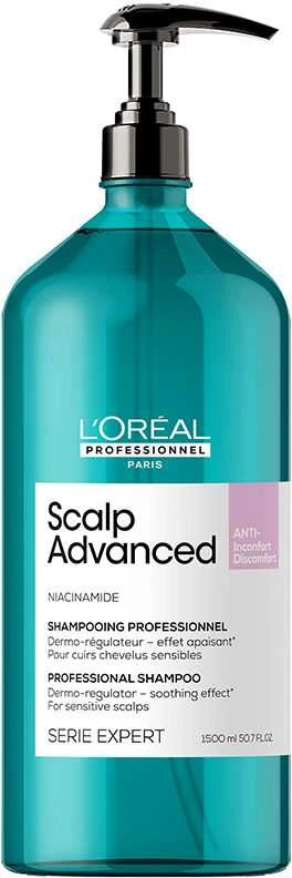 Šampūnas jautriai galvos odai L’oreal Scalp Advanced Anti-Discomfort Šampūnas 1500ml