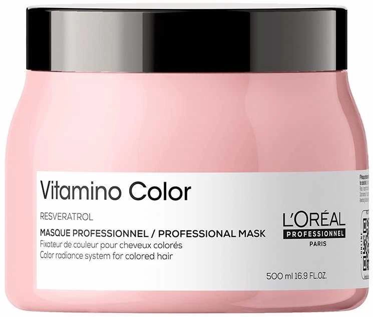 Spalvos spindesį atkurianti kaukė L‘oreal Professionnel Vitamino Color Mask 500ml
