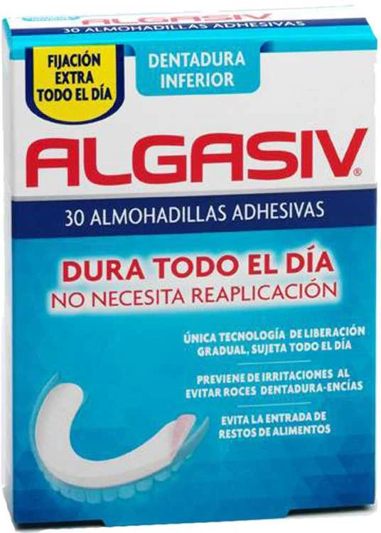 "Algasiv" dantų protezų fiksacijos plombos sumažėjo 30 vienetų