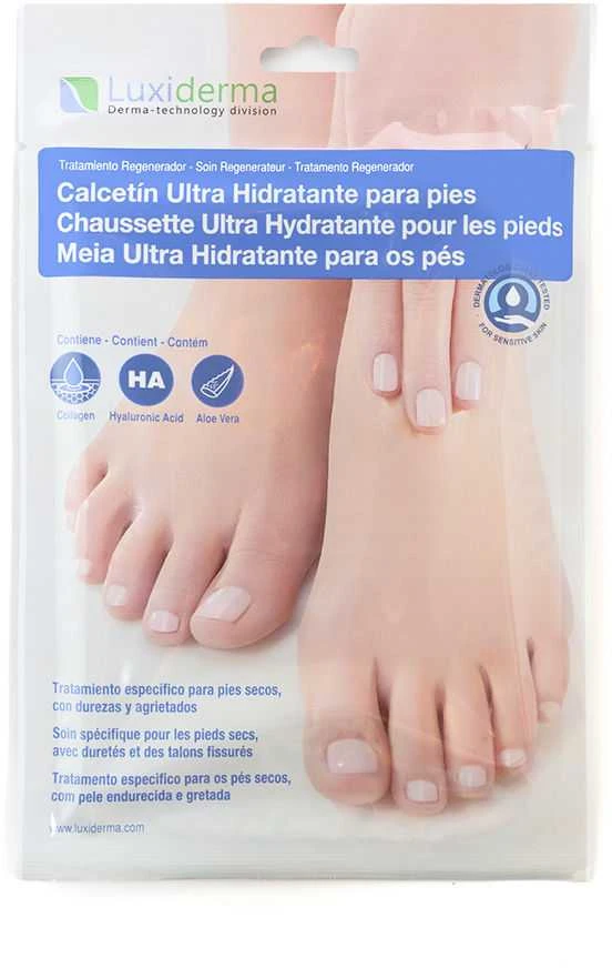 "Luxiderma" drėkinamosios kojinės 2 vienetai
