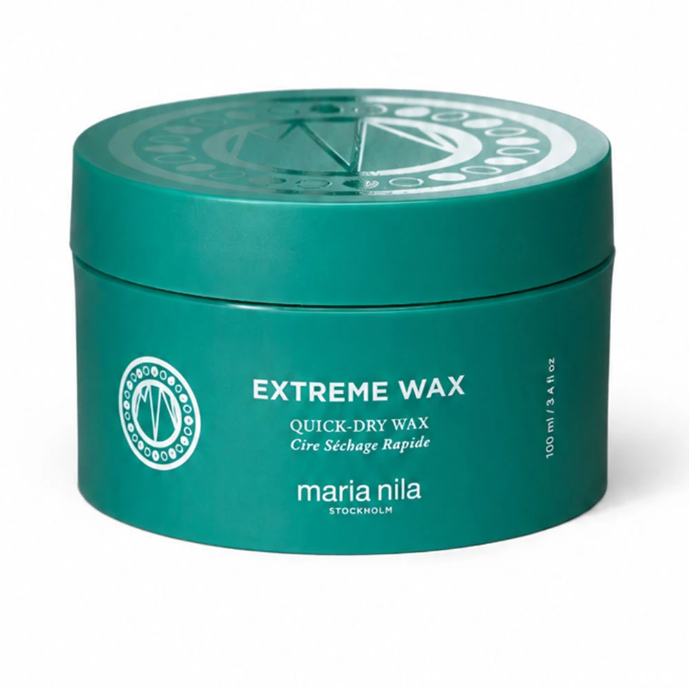 Maria Nila Extreme Wax Be parabenų plaukų formavimo vaškas Fixating Extra Hold, 100 ml