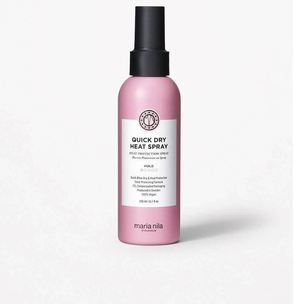 Maria Nila Quick Dry Heat Purškiklis plaukų purškiklis apsaugantis nuo karščio, 150 ml