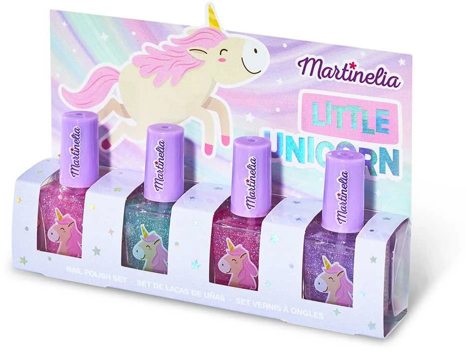 Martinelia Little Unicorn Nagų lakas Set nagų lakų rinkinys vaikams