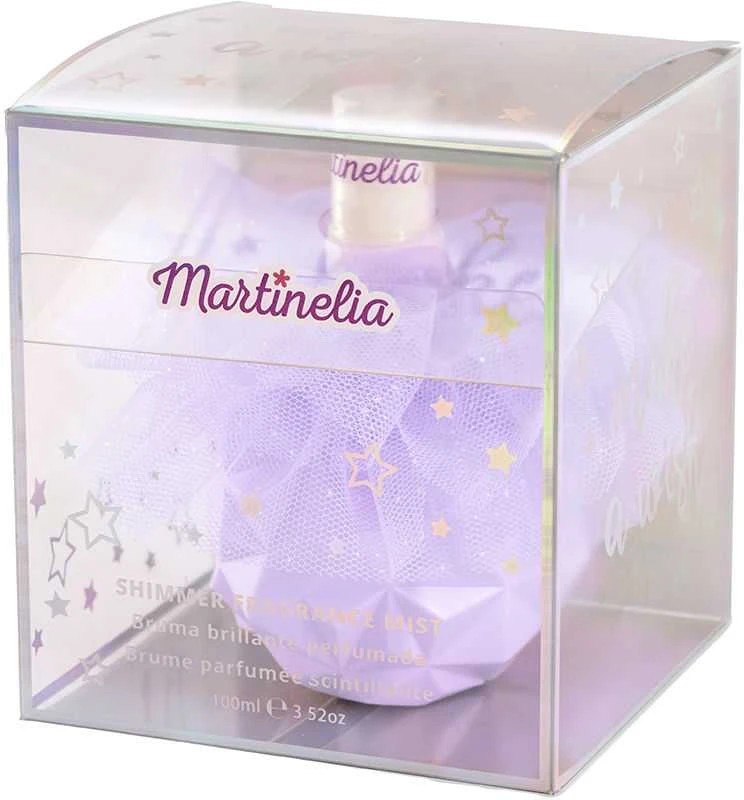 MARTINELIA kvepianti kūno dulksna Shimmer Violetinė, 100 ml