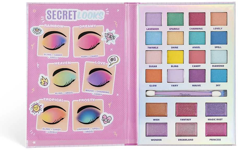 Martinelia Super Girl My Secret Diary vaikiškos dekoratyvinės kosmetikos rinkinys