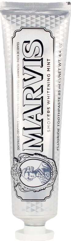 Marvis Smokers Whitening Mint Balinanti dantų pasta rūkantiems, 85 ml