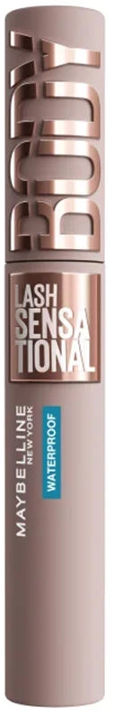 Maybelline Lash Sensational Body Atsparus vandeniui Blakstienų tušas Juodas