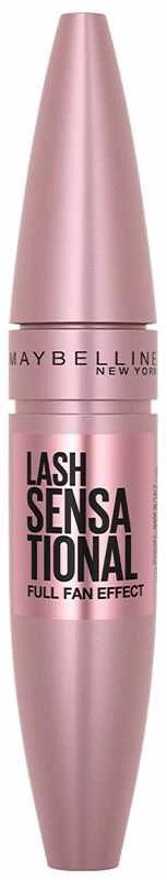 "Maybelline Lash Sensational" blakstienų tušas "Full Fan Effect" 001 Juodas