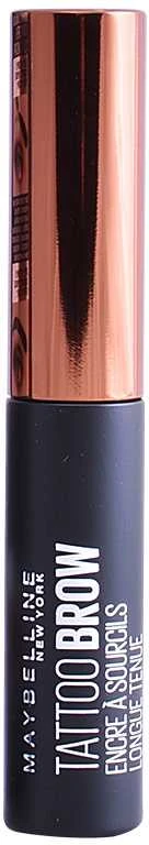 Maybelline MAYB TATTOO BROW GELTINT ilgalaikis antakių gelis #2 medium ruda 5GRM