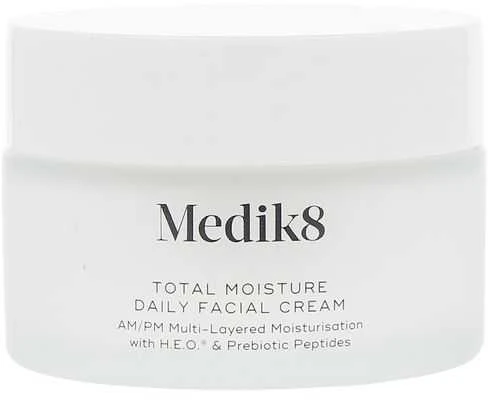 Medik8 Total Moisture Daily Facial Kreminis dieninis veido kremas, 50 ml
