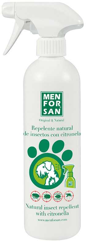 Men For San Vabzdžių repelentas Menforsan Citronela 500 ml