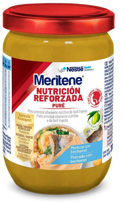 "Meritene Nestlé Resource Puree Hake Bechamel" tyrėlė jūros lydeka su bešamelio padažu 300g