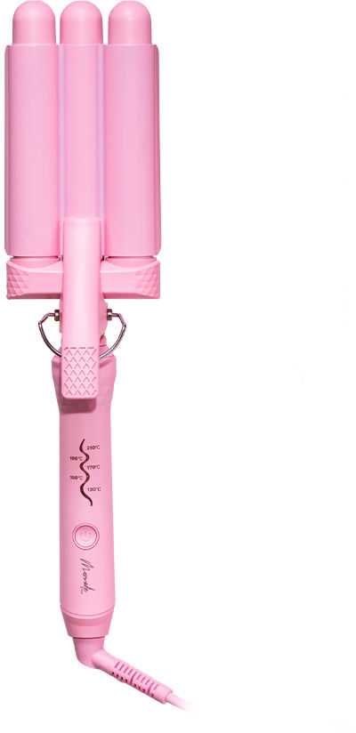 plaukų formavimo prietaisas Mermade The Style Wand Rožinė 3 U
