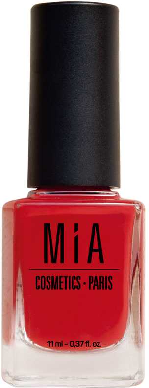 "Mía Cosmetics" aguonų raudonasis nagų lakas 11ml
