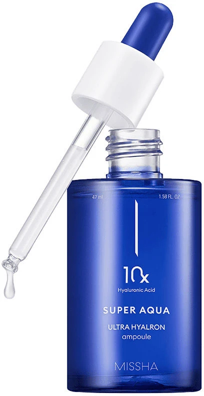 Missha drėkinamasis odos serumas Super Aqua (Ultra Hyalron Ampoule) 47 ml