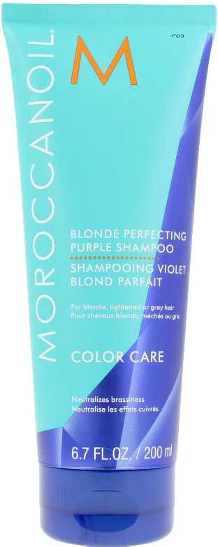 "Moroccanoil Skirtas šviesiems plaukams Perfecting Violetinė šampūnas 200ml