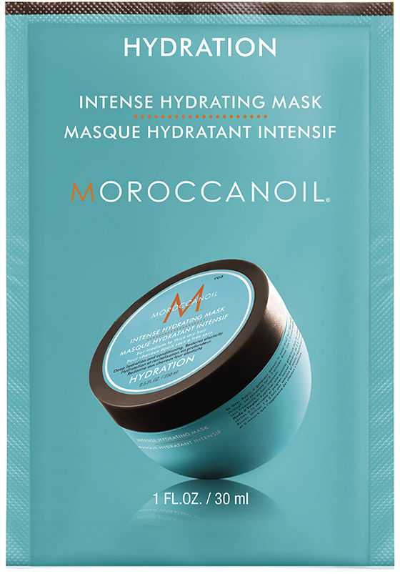Moroccanoil Intense Hydrating Mask Packette intensyviai drėkinanti plaukų kaukė, 30 ml