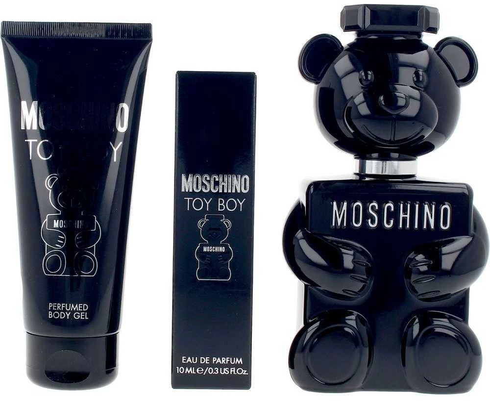 Kvepalų rinkinys vyrams Moschino Toy Boy (EDP, 100 ml + dušo želė, 100 ml + EDP, 10 ml)