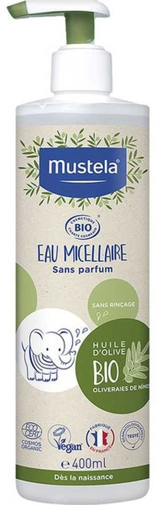 Mustela Bio Micellar Vanduo micelinis vanduo, 400 ml