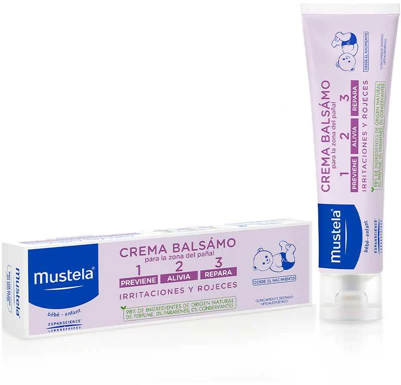 Mustela Bébé 1 2 3 vitaminų barjerinis kremas 50ml
