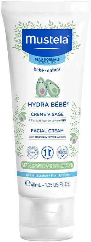 Mustela Hydra Bébé veido kremas 40ml