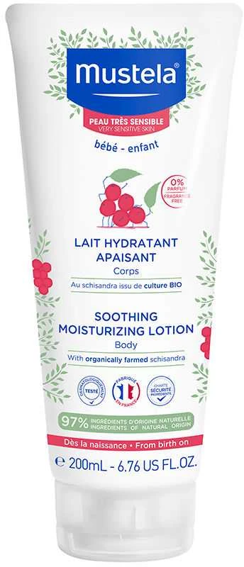 "Mustela labai jautrią odą raminantis drėkinamasis losjonas 200ml