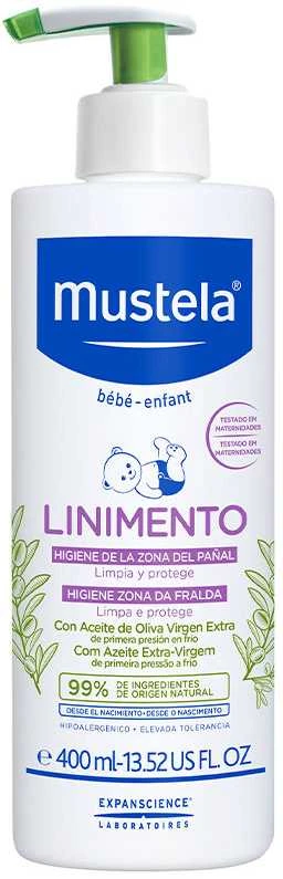 "Mustela Baby Liniment" Dušo želė - šampūnas vaikams 400ml