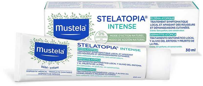Kūno kremas Mustela Stelatopia Intense Atopic Eczema, 30ml