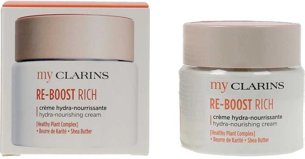 Clarins Re-Boost Rich Hydra-maitininantis Kreminis, 50 ml