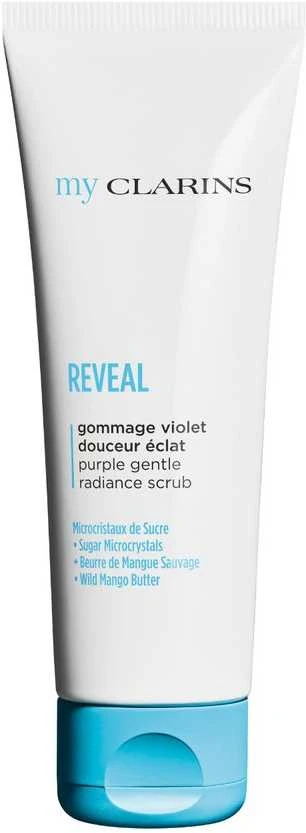 Clarins Violetinė Gentle Radiance Scrub, 50 ml