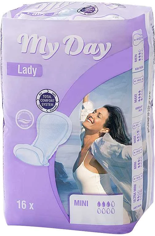 "My Day" įklotai nuo šlapimo nelaikymo "Extra" 16 vienetų
