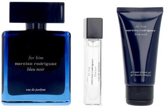 Narciso Rodriguez Narciso R For Him Bleu Noir Epv 100m Gel Ducha, 50 ml EDP, 10 ml