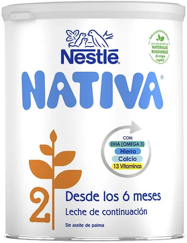 Nestle Native Continuation Milk 2 pieno mišinys 800g