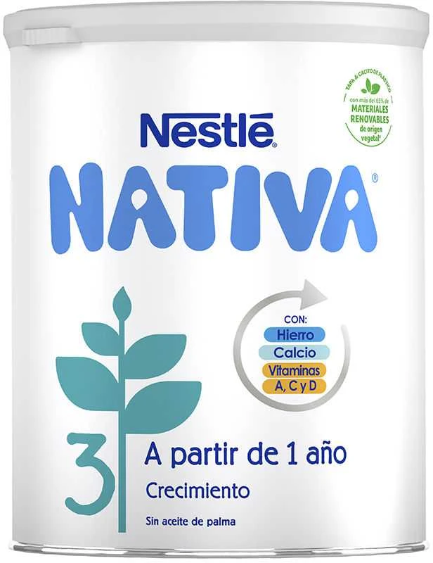 Nestle Pieno mišinys Native Growth Milk 3 800g