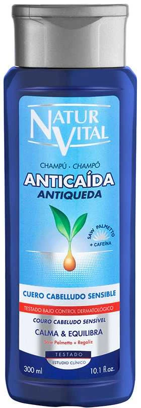 "Naturvital" šampūnas nuo plaukų slinkimo jautriai galvos odai 300ml