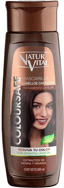 Naturaleza Y Vida „Nature & Life“ „Colorsafe“ rudų plaukų kaukė, 300 ml