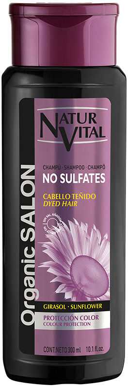 Šampūnas dažytiems plaukams Organic Salon Naturvital (300 ml)