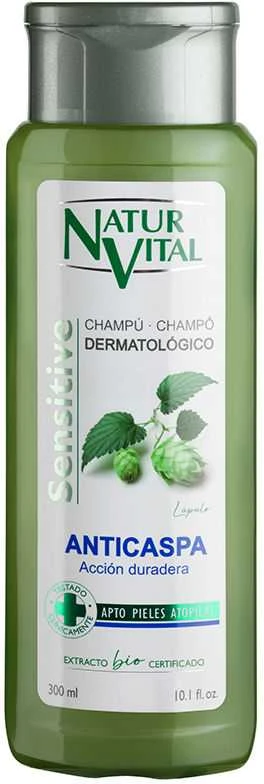 Naturaleza Y Vida Nuo pleiskanų Sensitive Šampūnas, 300 ml
