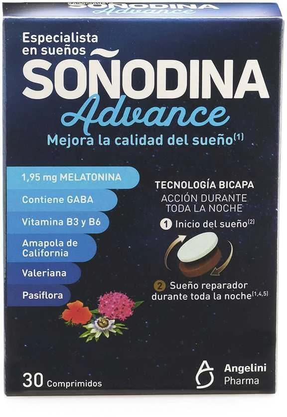 Angelini Natura Soñodine 30 tablečių
