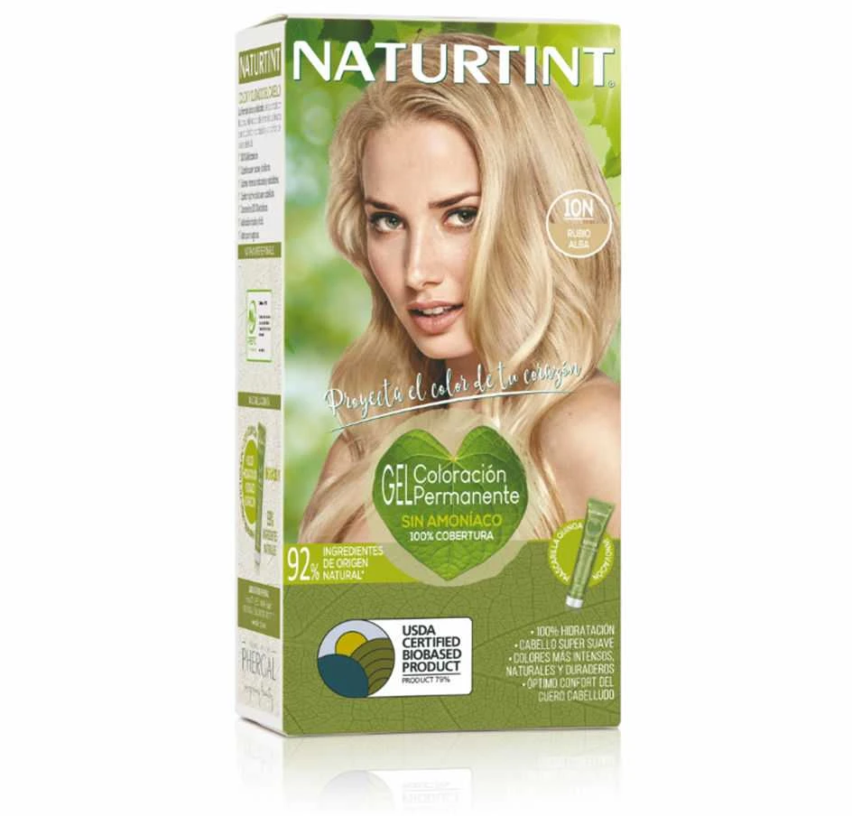 Naturtint 10N dažų pakuotė, šviesių plaukų atspalvis