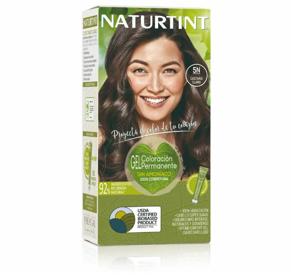 Naturtint 5N plaukų dažai, pakuotės priekinė pusė