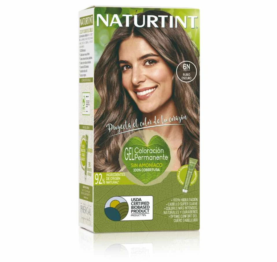 Naturtint 6N plaukų dažų pakuotė