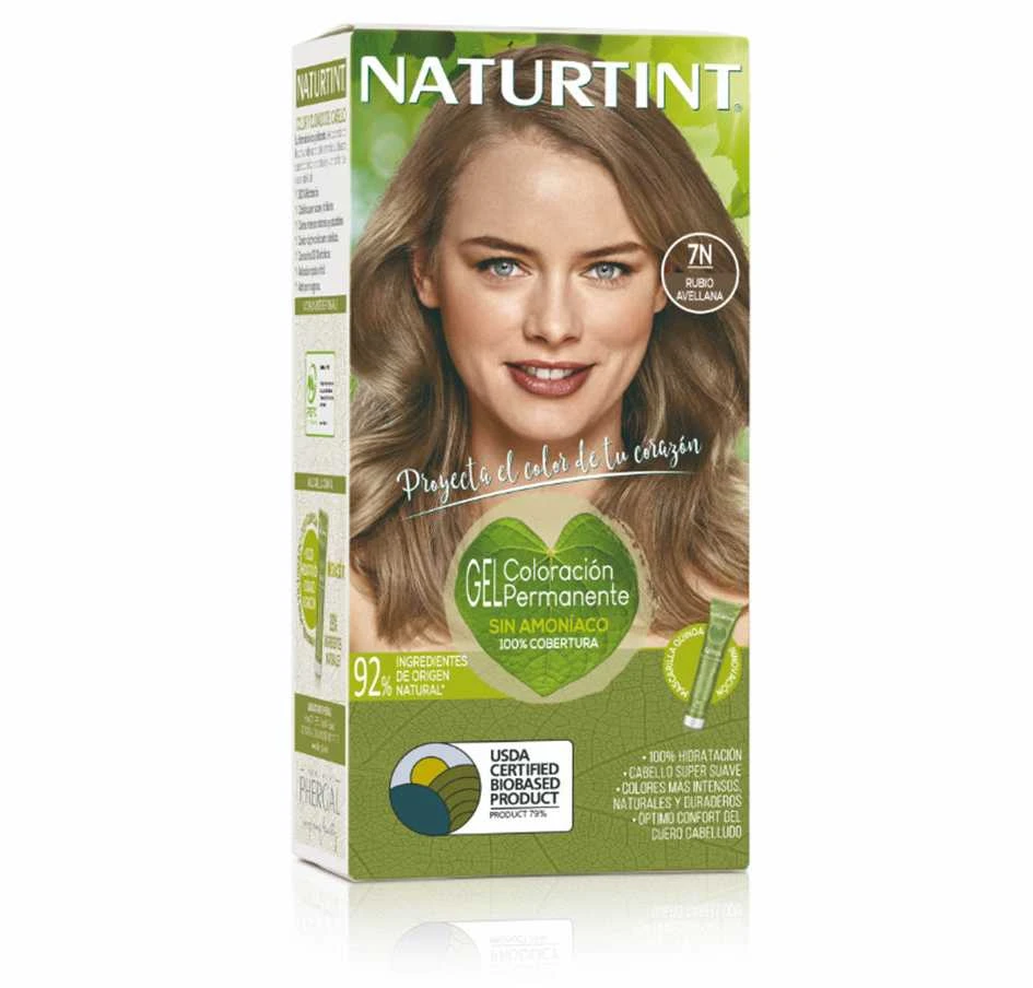 Naturtint 7N plaukų dažų pakuotė
