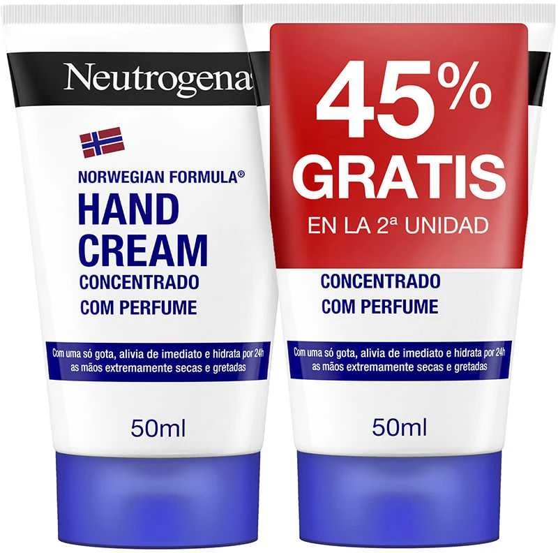 "Neutrogena" kvapusis rankų kremas 2x50ml