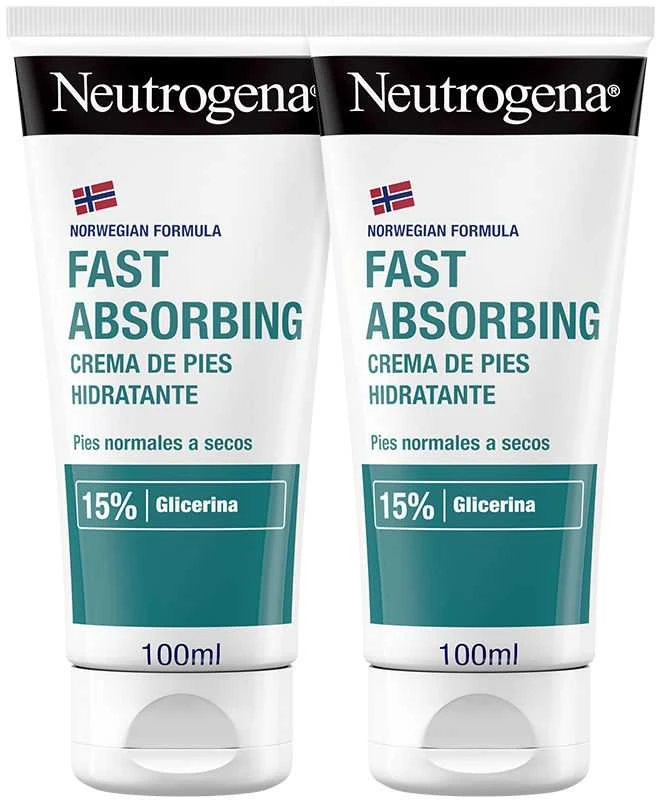 "Neutrogena" greitai įsigeriantis pėdų kremas 2x100ml