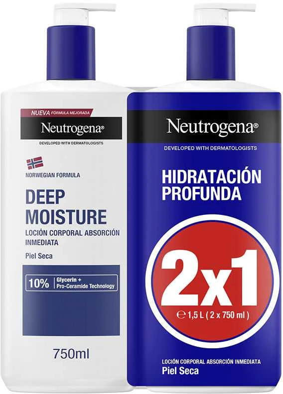 Neutrogena Hydration Lotion 2x, 750 ml